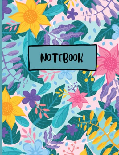 Flower Printed Boho Notebook by BusyBee Creations: -with A4 sized ...