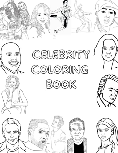 Celebrity Coloring Book by Evisionery LLC | Goodreads