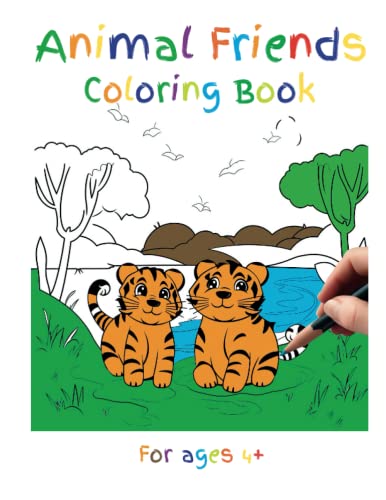 Animal Friends Coloring Book by MR D Edwards | Goodreads