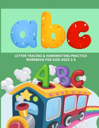 ABC Letter Tracing and Handwriting Practice Workbook for Kids Ages 3-5 ...