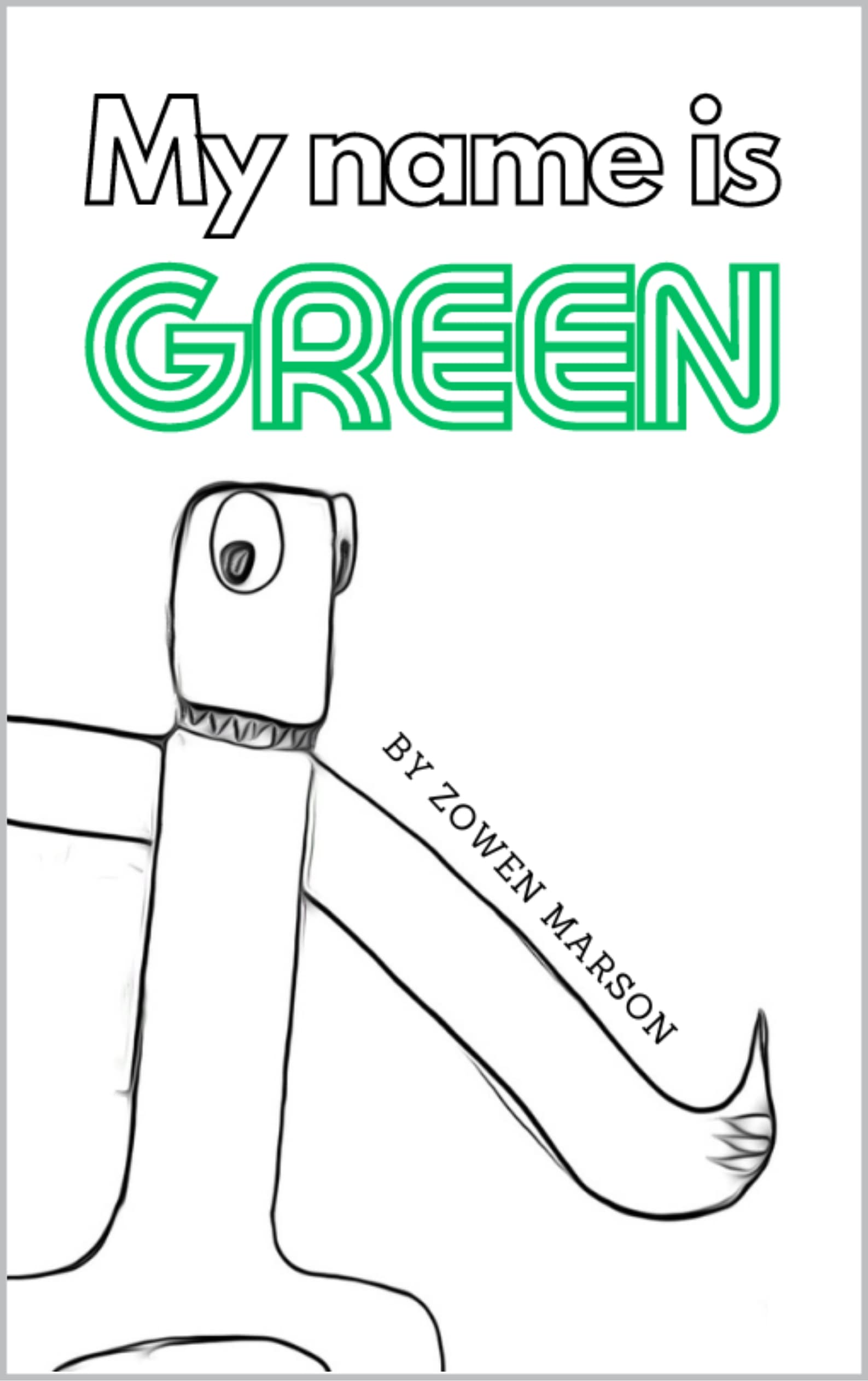 Rainbow Friends My name is Green