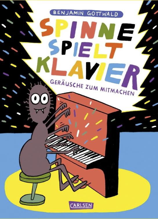 Spinne Spielt Klavier: Geräusche zum Mitmachen