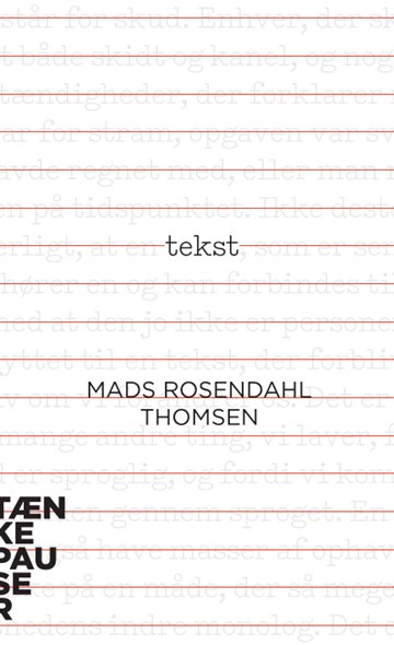 Tekst book cover