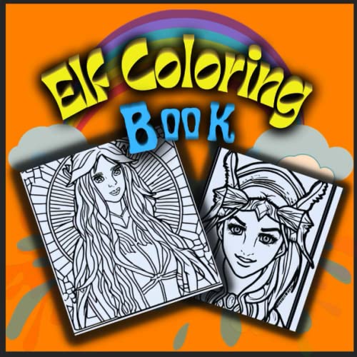 Elf Coloring Book: Explore detailed and enchanting illustrations of ...