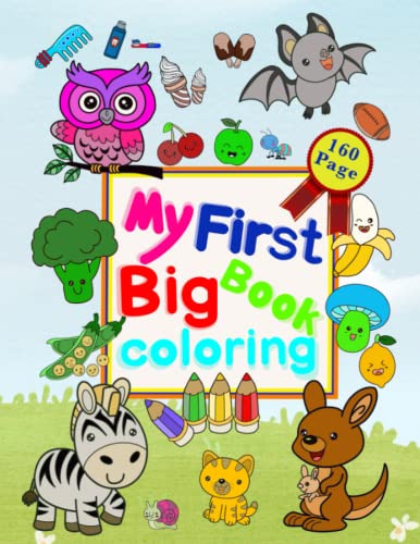 Gorgeous My First Big Book Of Coloring Landscape Illustration Gorgeous My First Big Book Of Coloring Landscape Illustration