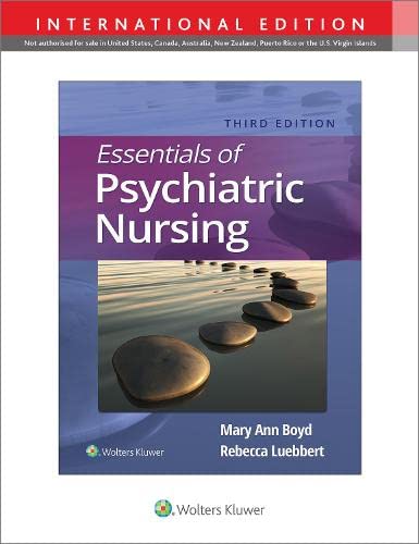 POCKET GUIDE TO PSYCHIATRIC NURSING visual data 4