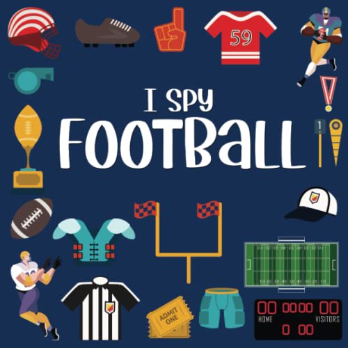I Spy Football Football Books For Boys 912, I Spy With My Little Eye