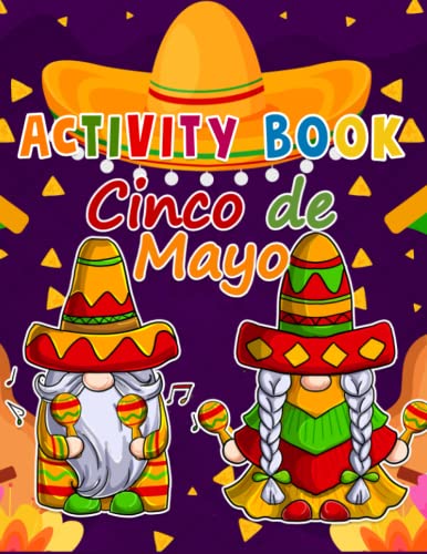 Let's Fiesta Cinco De Mayo activity book for kids: Fun fiesta mexican ...