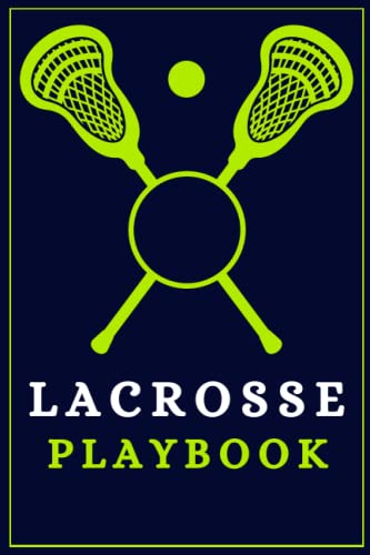 Lacrosse playbook: Blank field diagrams for drawing plays, creating ...