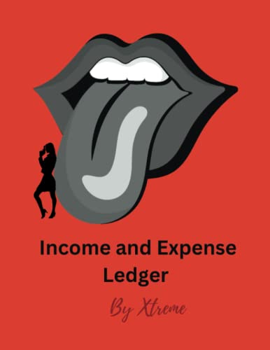 Income and Expense Ledger: Monthly and Weekly Budget Planner. Blank ...