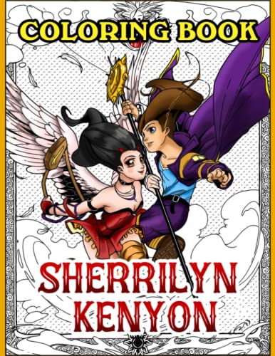 Sherrilyn Kenyon Coloring Book: Interesting coloring book suitable for ...