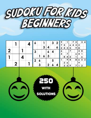 Sudoku for Kids Beginners: 250 Easy Sudoku Puzzles For Kids Beginners ...