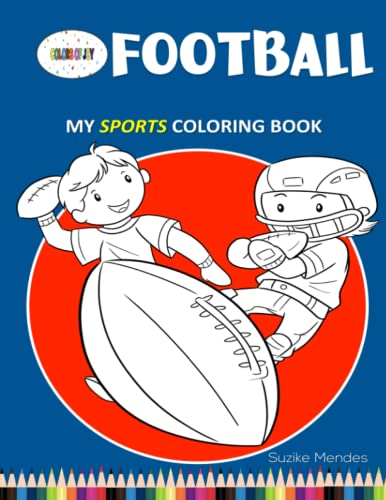My Sports Coloring Book | Football | Coloring pages | Kids Coloring