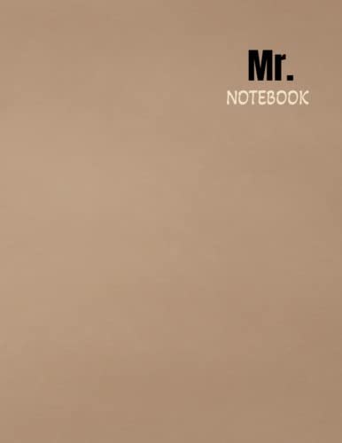 Beige Dotted Notebook 8.5 x 11 : Mr. Beige Notebook For Work - Dot ...