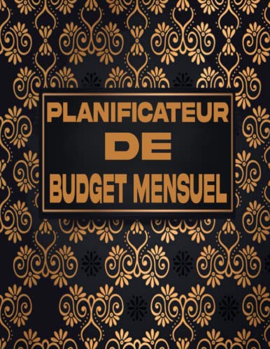 Planificateur Budgétaire – Carnet De Budget Mensuel Non Daté Avec