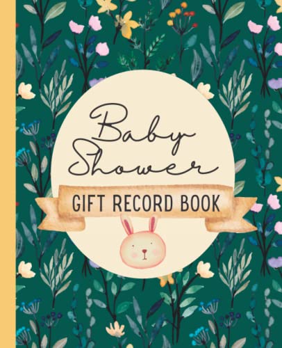 Baby Shower Gift Record Book: Log Book to Track Presents and Thank You ...