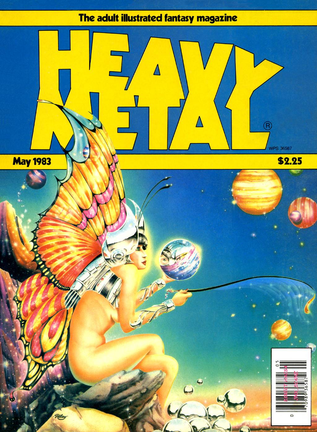 Heavy Metal, May 1983 book cover