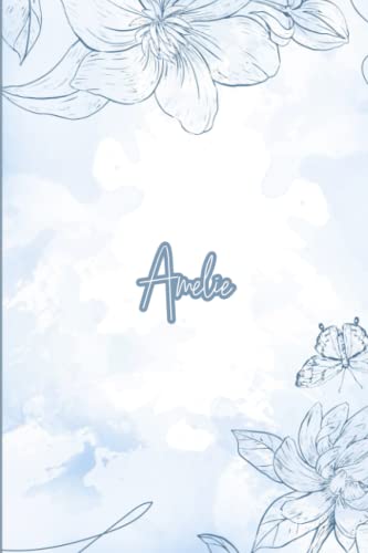 Amelie : Personalised floral Journal/Notebook |Personalised Name