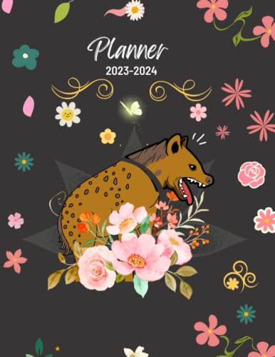 Hyenas Gifts: 2023-2024 Monthly Planner: Personalized 2 Years New