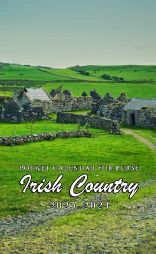 2023-2024 Irish Country Pocket Calendar: 2 Year Monthly Planner With