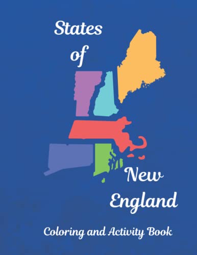 States of New England Coloring and Activity Book by HM Nelson | Goodreads