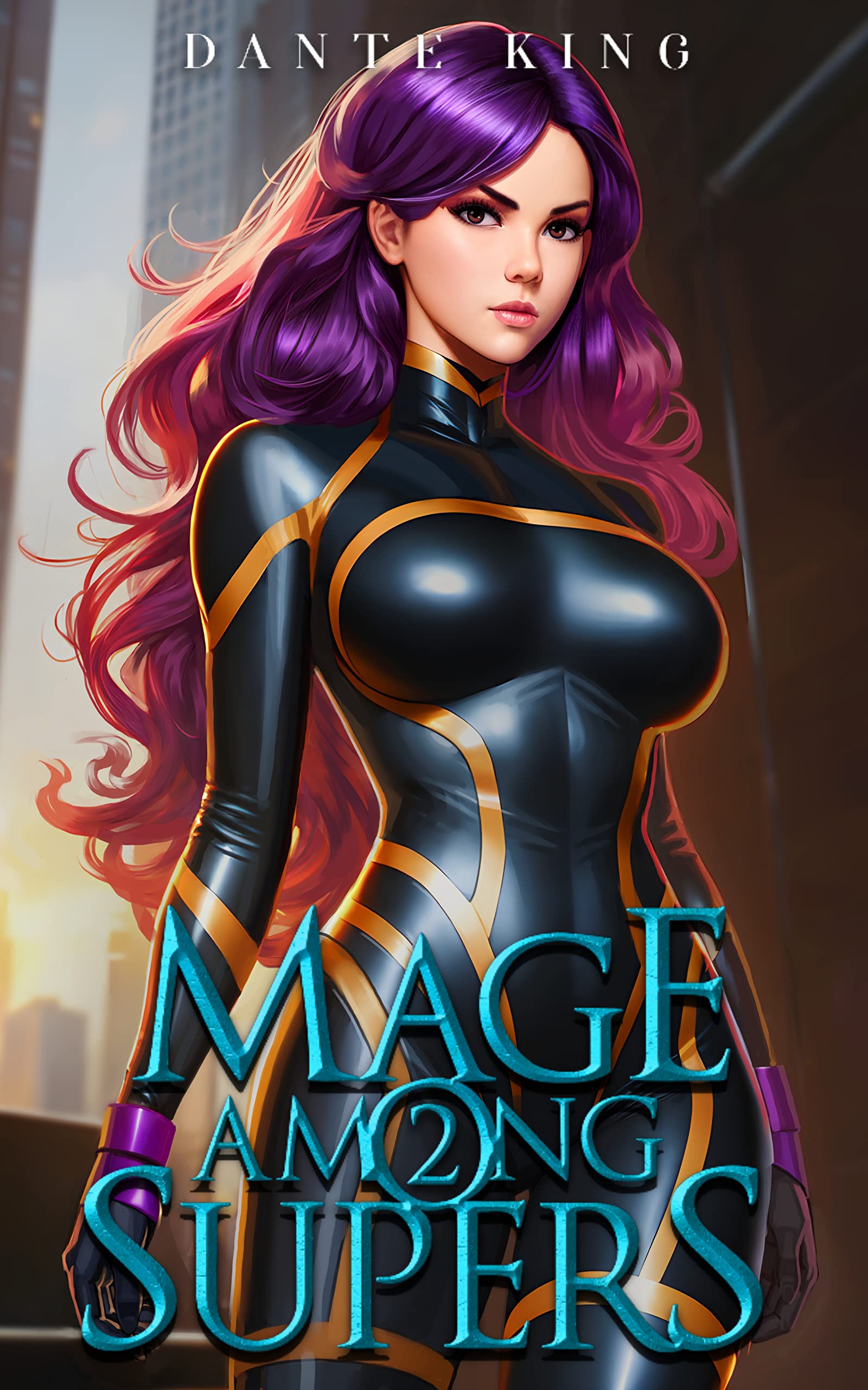 Mage Among Supers book cover 2