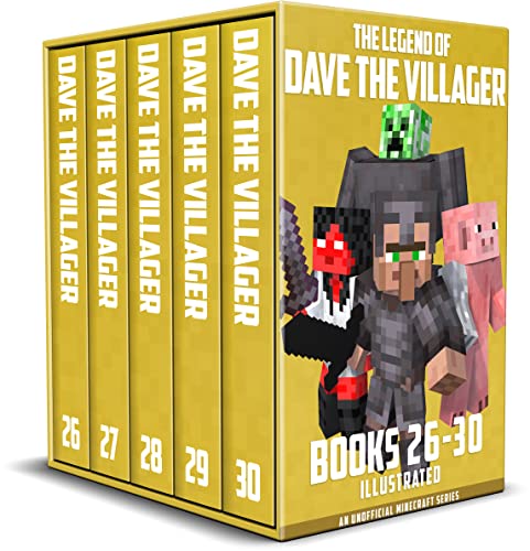The Legend of Dave the Villager Books 26–30: An unofficial Minecraft series