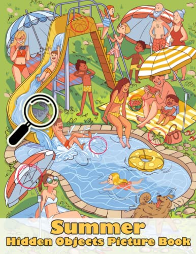 Summer Hidden Objects Picture Book: Seek And Find The Hidden Objects In ...