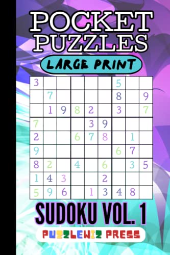 Pocket Puzzles: Sudoku Volume 1: Travel Sized Gift for Adults and ...