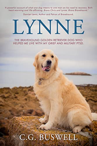 LYNNE: The Bravehound golden retriever dog who helped me live with my grief and military PTSD.