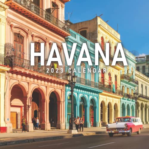 Havana Calendar Beautiful 2023 Calendar Gift for Family, Friends and