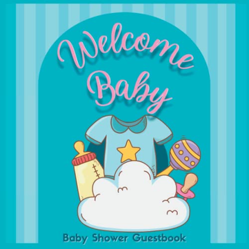 Baby Guest Book Baby Shower Guestbook 150 pages with gift log