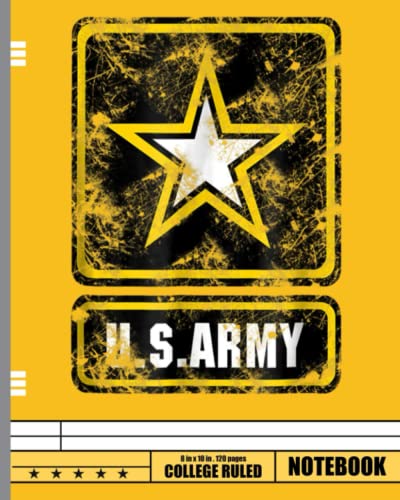 U.S. ARMY ORIGINAL ARMY VINTAGE VETERAN Notebook: Veterans Notebook ...