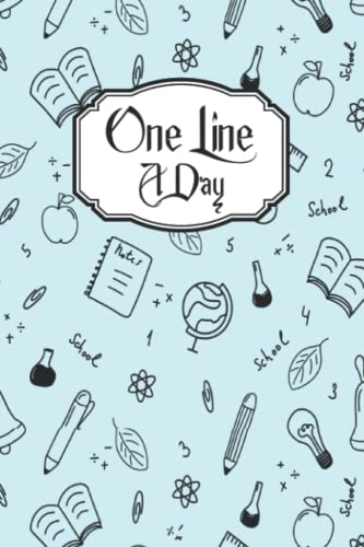 One Line A Day: Nice SchoolPattern, One Line a Day Journals for life ...