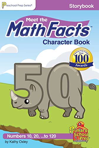 Meet the Math Facts Character Book: Storybook featuring Numbers 10, 20 ...