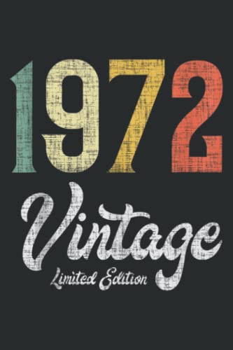 1972 Writing Vintage 1972 Limited Edition Birthday Meme: FLOWER JOURNAL: 6