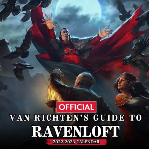Dungeons And Dragons Van Richten’s Guide To Ravenloft Calendar 2022 ...