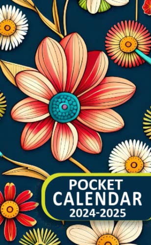 2024-2025 Pocket Calendar: Stay Productive and Stylish with Our Elegant