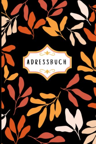 Paper&you Adressbuch A6+ - Wild Blossoms Mit Passwort-Liste & Geburtstagskalender