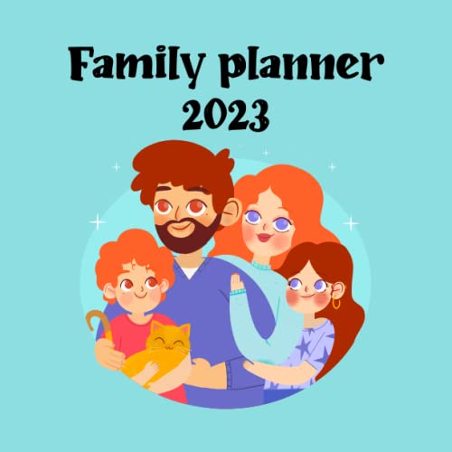 Family planner 2023 Weekly family planner, with 5 Columns. Family