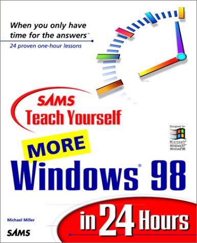 Sams Teach Yourself More Windows 98 in 24 Hours book cover