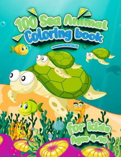 sea animals coloring book