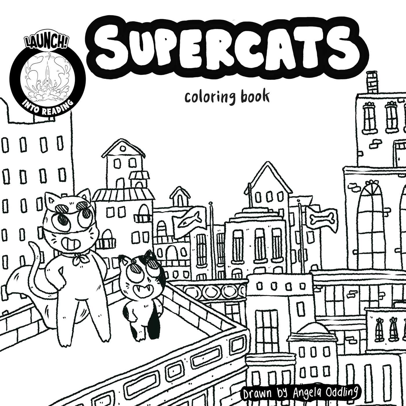 Supercats Coloring Book by Caleb Thusat | Goodreads