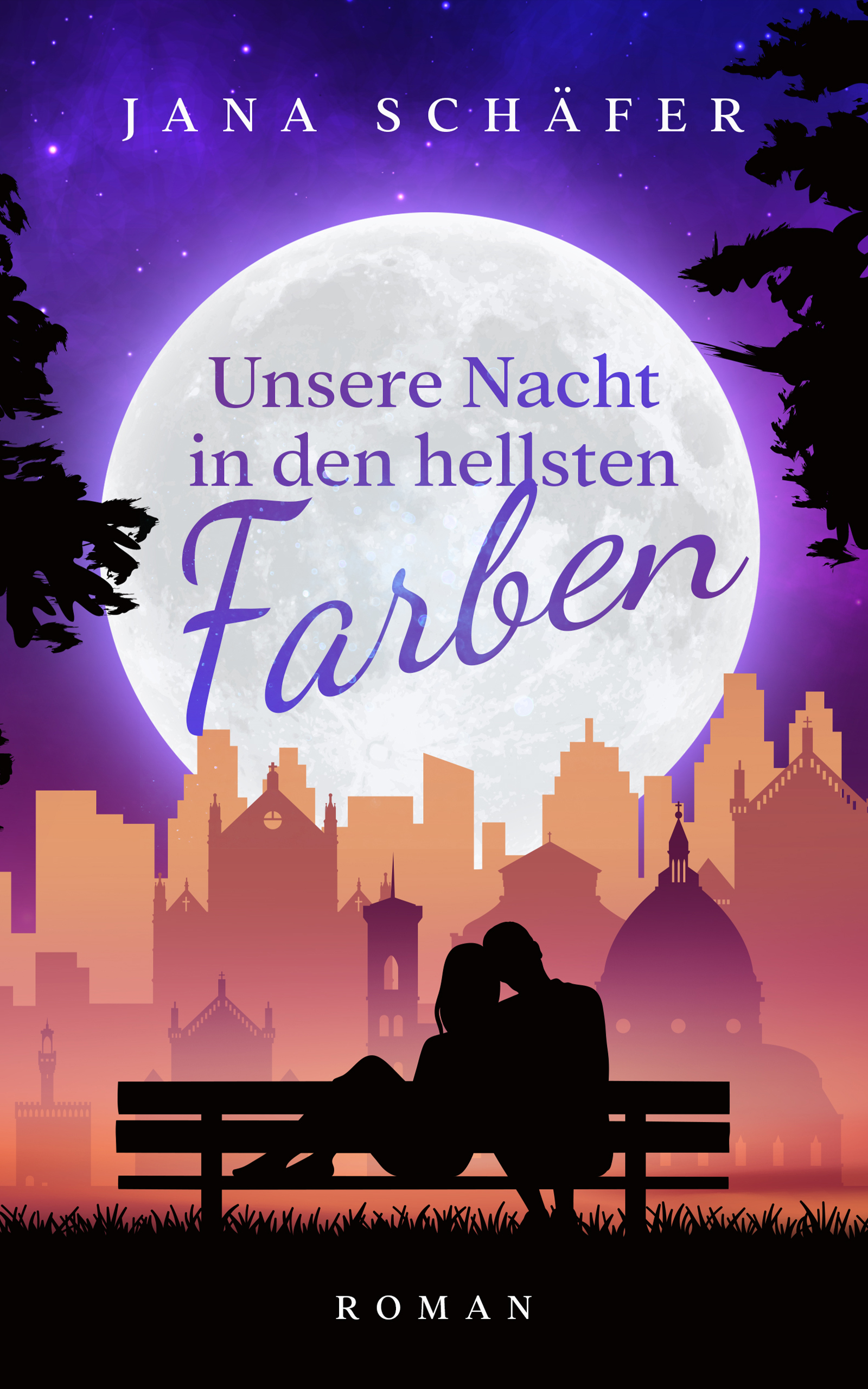Unsere Nacht in den hellsten Farben book cover