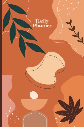 Undated Daily Planner : To Do List Notebook: 6" X 9" Agenda With Hourly ...