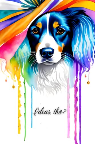 Cocker Spaniel Notebook Ideas, tho? Cocker Spaniel Edition Notebook: Dog Themed Journal, 120 ...