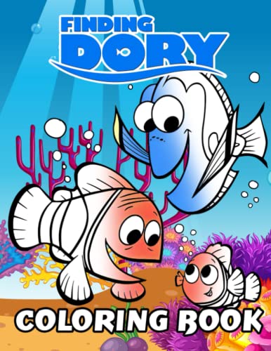 Dory Coloring Book: Awesome Coloring Book For Kids And Adults Who Likes