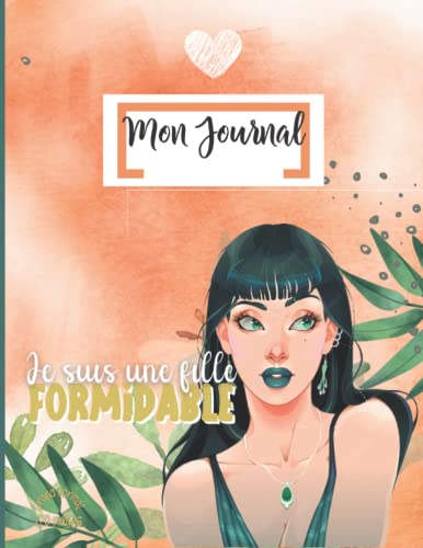 Journal Intime Format Mon Journal (orange): Cahier grand format A5, journal intime écrire et ...