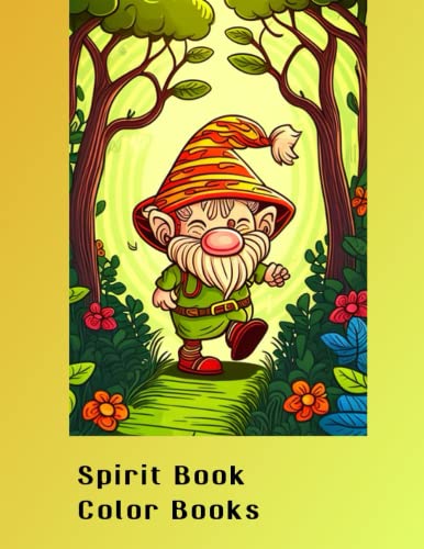 Fairy Magic Spirit - Enchanting Coloring Book Filled with Whimsical