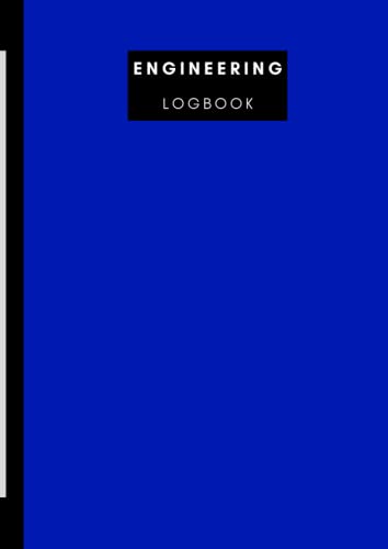 A4 Engineering Logbook 100 pages graph paper - Blue: Witness signature ...